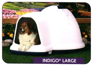 Indigo kutyaház Large